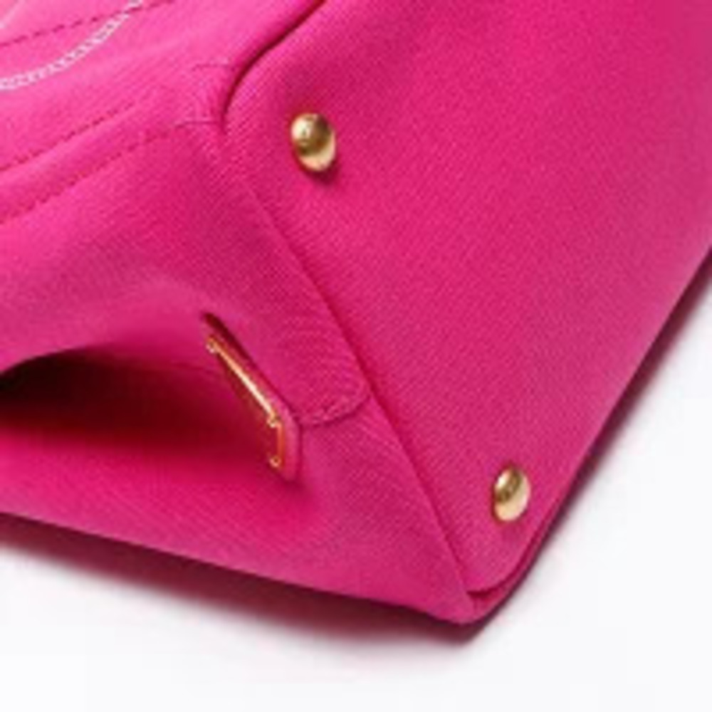 Prada Canapa Tote Bag Pink - Picture 6 of 13
